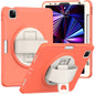 Spider Wheel Silicone Hybrid PC Tablet Case, For iPad Air 11 2026 / 2025 / 2024, For iPad Pro 11 2025 / 2024