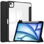 Pure Color 3-fold Clear TPU Smart Leather Tablet Case, For iPad Air 13 2026 / 2025 / 2024, For iPad Pro 13 2025 / 2024, For iPad Pro 11 2025 / 2024