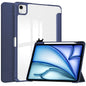Pure Color 3-fold Clear TPU Smart Leather Tablet Case, For iPad Air 13 2026 / 2025 / 2024, For iPad Pro 13 2025 / 2024, For iPad Pro 11 2025 / 2024