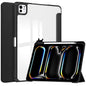 Pure Color 3-fold Clear TPU Smart Leather Tablet Case, For iPad Air 13 2026 / 2025 / 2024, For iPad Pro 13 2025 / 2024, For iPad Pro 11 2025 / 2024