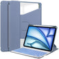 Transparent Rotation Smart Leather Tablet Case with Keyboard, For iPad Air 13 2026 / 2025 / 2024, For iPad Air 11 2026 / 2025 / 2024, For iPad Pro 13 2025 / 2024, For iPad Pro 11 2025 / 2024