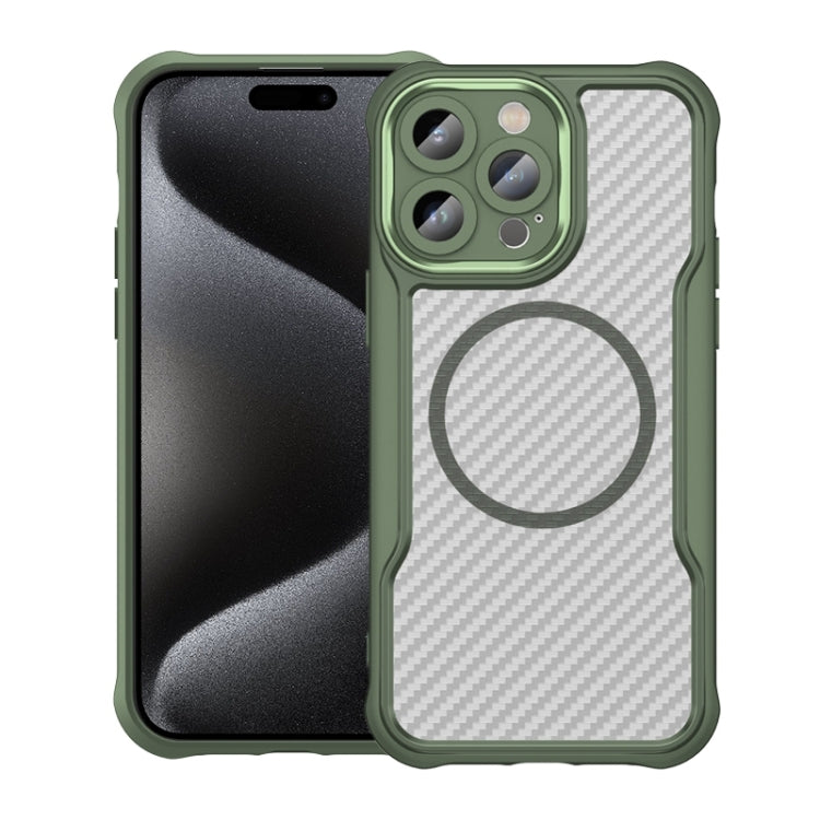 Carbon Fiber Texture MagSafe Translucent Phone Case, For  iPhone Air, For iPhone 16 Pro Max, For iPhone 16 Pro, For iPhone 16 Plus, For iPhone 16, For iPhone 15 Pro Max