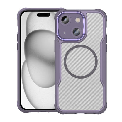 Carbon Fiber Texture MagSafe Translucent Phone Case, For iPhone 15, For iPhone 14, For iPhone 14 Pro, For iPhone 14 Pro Max, For iPhone 13 Pro Max, For iPhone 13 Pro