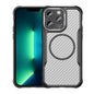 Carbon Fiber Texture MagSafe Translucent Phone Case, For iPhone 15, For iPhone 14, For iPhone 14 Pro, For iPhone 14 Pro Max, For iPhone 13 Pro Max, For iPhone 13 Pro