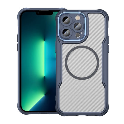 Carbon Fiber Texture MagSafe Translucent Phone Case, For iPhone 13 Pro Max, For iPhone 13 Pro, For iPhone 13, For iPhone 12, For iPhone 12 Pro Max, For iPhone 12 Pro