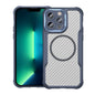 Carbon Fiber Texture MagSafe Translucent Phone Case, For iPhone 15, For iPhone 14, For iPhone 14 Pro, For iPhone 14 Pro Max, For iPhone 13 Pro Max, For iPhone 13 Pro