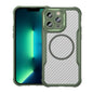 Carbon Fiber Texture MagSafe Translucent Phone Case, For iPhone 15, For iPhone 14, For iPhone 14 Pro, For iPhone 14 Pro Max, For iPhone 13 Pro Max, For iPhone 13 Pro