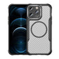 Carbon Fiber Texture MagSafe Translucent Phone Case, For iPhone 13 Pro Max, For iPhone 13 Pro, For iPhone 13, For iPhone 12, For iPhone 12 Pro Max, For iPhone 12 Pro