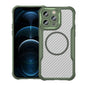 Carbon Fiber Texture MagSafe Translucent Phone Case, For iPhone 13, For iPhone 12, For iPhone 12 Pro Max, For iPhone 12 Pro, For iPhone 11 Pro Max, For iPhone 11