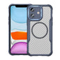 Carbon Fiber Texture MagSafe Translucent Phone Case, For iPhone 11 Pro Max, For iPhone 11, For iPhone 11 Pro