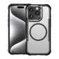 Carbon Fiber Texture MagSafe Translucent Phone Case, For  iPhone Air, For iPhone 16 Pro Max, For iPhone 16 Pro, For iPhone 16 Plus, For iPhone 16, For iPhone 15 Pro Max