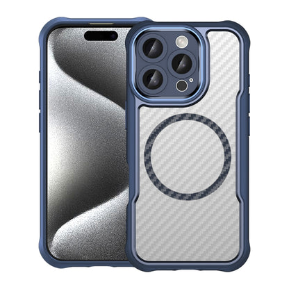 Carbon Fiber Texture MagSafe Translucent Phone Case, For  iPhone Air, For iPhone 16 Pro Max, For iPhone 16 Pro, For iPhone 16 Plus, For iPhone 16, For iPhone 15 Pro Max