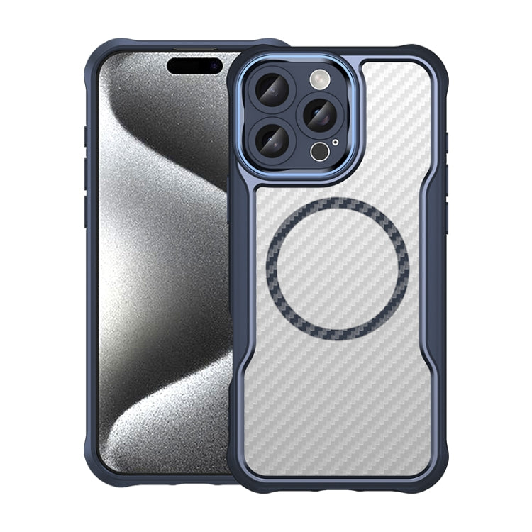 Carbon Fiber Texture MagSafe Translucent Phone Case, For  iPhone Air, For iPhone 16 Pro Max, For iPhone 16 Pro, For iPhone 16 Plus, For iPhone 16, For iPhone 15 Pro Max