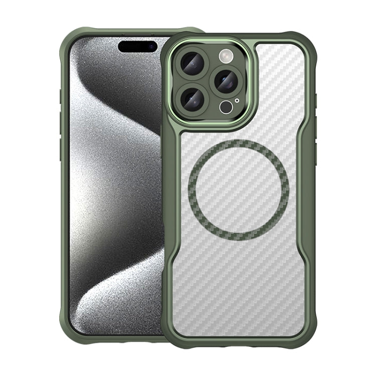 Carbon Fiber Texture MagSafe Translucent Phone Case, For  iPhone Air, For iPhone 16 Pro Max, For iPhone 16 Pro, For iPhone 16 Plus, For iPhone 16, For iPhone 15 Pro Max
