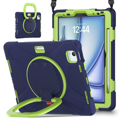 Silicone Hybrid PC Tablet Case with Holder & Shoulder Strap