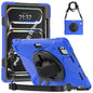 Rotatable Holder Silicone Hybrid PC Tablet Case with Shoulder Strap, For iPad Pro 11 2025 / 2024