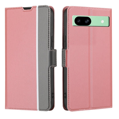 Twill Texture Side Button Leather Phone Case