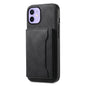 Denior D13 Retro Texture Leather MagSafe Card Bag Phone Case, For iPhone 13 Pro Max, For iPhone 13 Pro, For iPhone 12, For iPhone 12 Pro Max, For iPhone 12 Pro