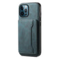 Denior D13 Retro Texture Leather MagSafe Card Bag Phone Case, For iPhone 13 Pro Max, For iPhone 13 Pro, For iPhone 12, For iPhone 12 Pro Max, For iPhone 12 Pro