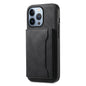 Denior D13 Retro Texture Leather MagSafe Card Bag Phone Case, For iPhone 13 Pro Max, For iPhone 13 Pro, For iPhone 12, For iPhone 12 Pro Max, For iPhone 12 Pro