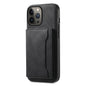 Denior D13 Retro Texture Leather MagSafe Card Bag Phone Case, For iPhone 13 Pro Max, For iPhone 13 Pro, For iPhone 12, For iPhone 12 Pro Max, For iPhone 12 Pro