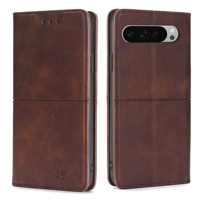 Cow Texture Magnetic Leather Phone Case