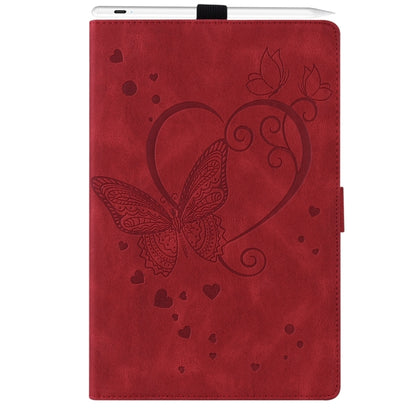 Love Butterfly Embossed Leather Tablet Case