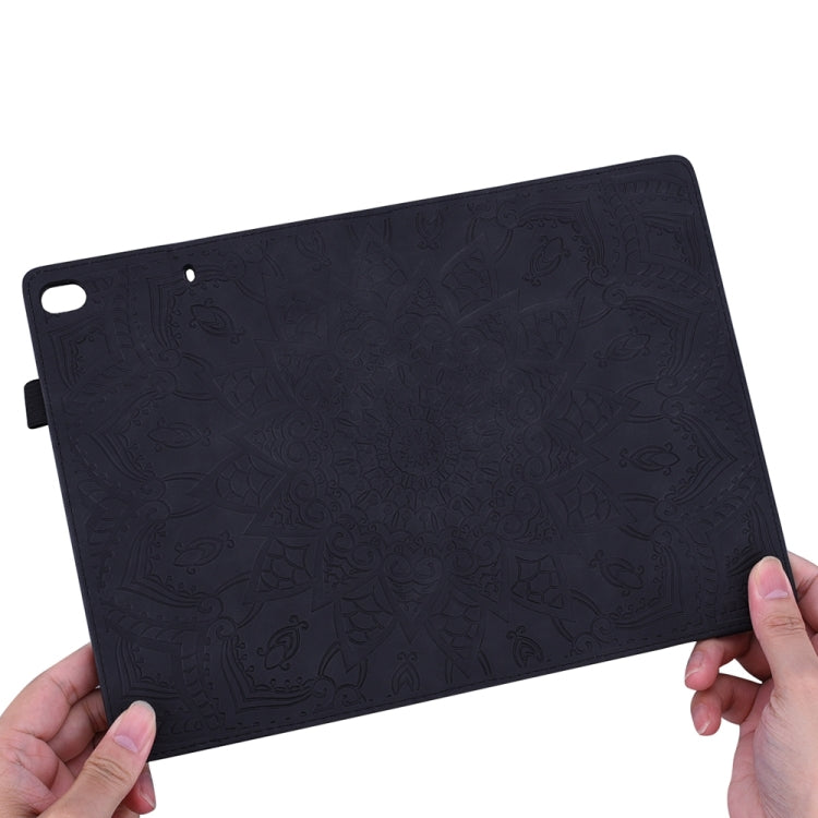 Calf Texture Embossed Leather Tablet Case