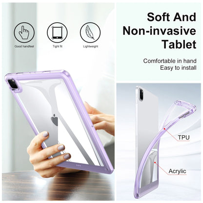 Transparent Acrylic Tablet Case, For iPad Air 11 2025 / 2024, For iPad Pro 12.9 2022 / 2021 / 2020
