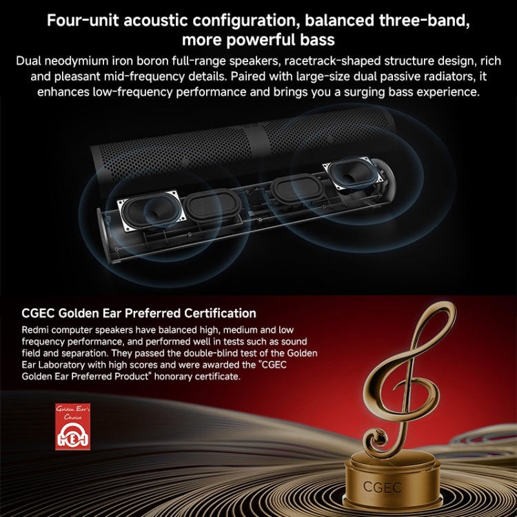 Xiaomi Redmi Computer Bluetooth Speaker with RGB Ambience Light