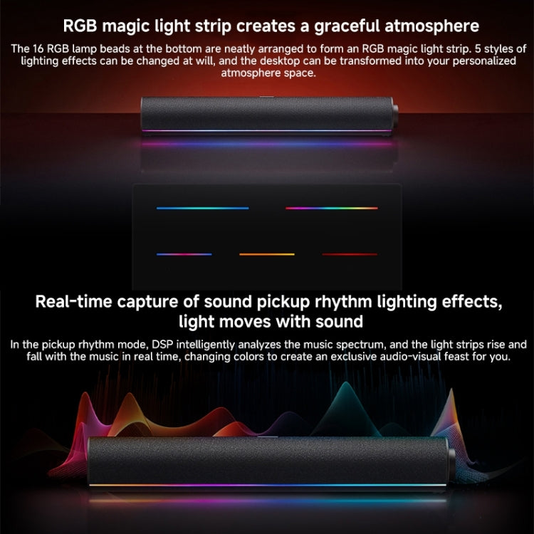Xiaomi Redmi Computer Bluetooth Speaker with RGB Ambience Light