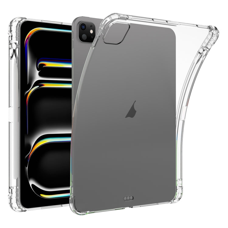 Highly Transparent TPU Full Thicken Corners Shockproof Protective Case with Pen Slot