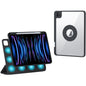 Rotatable Magnetic Detachable Leather Tablet Case with Pen Slot, For iPad mini 6 / mini 2024, For iPad Pro 12.9 2022 / 2021 / 2020, For iPad Pro 11 2022 / Air 10.9 2022, For iPad 10th Gen 10.9 2022
