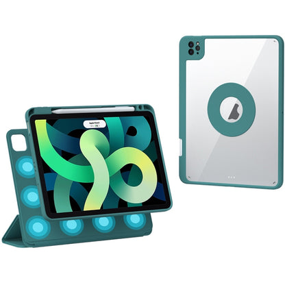 Rotatable Magnetic Detachable Leather Tablet Case with Pen Slot, For iPad mini 6 / mini 2024, For iPad Pro 12.9 2022 / 2021 / 2020, For iPad Pro 11 2022 / Air 10.9 2022, For iPad 10th Gen 10.9 2022