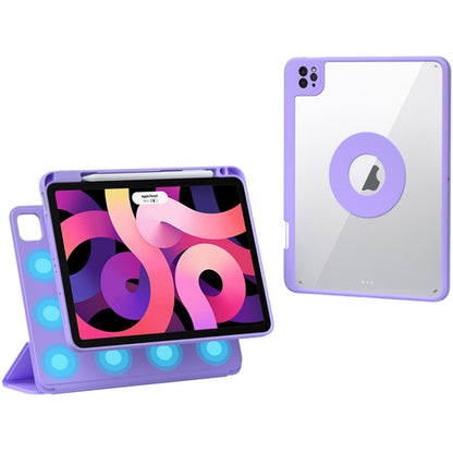 Rotatable Magnetic Detachable Leather Tablet Case with Pen Slot, For iPad mini 6 / mini 2024, For iPad Pro 12.9 2022 / 2021 / 2020, For iPad Pro 11 2022 / Air 10.9 2022, For iPad 10th Gen 10.9 2022