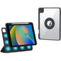 Rotatable Magnetic Detachable Leather Tablet Case with Pen Slot, For iPad 10.2 2021 / Air 10.5