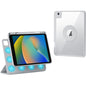 Rotatable Magnetic Detachable Leather Tablet Case with Pen Slot, For iPad 10.2 2021 / Air 10.5