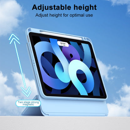 Rotatable Magnetic Detachable Leather Tablet Case with Pen Slot, For iPad mini 6 / mini 2024, For iPad Pro 12.9 2022 / 2021 / 2020, For iPad Pro 11 2022 / Air 10.9 2022, For iPad 10th Gen 10.9 2022