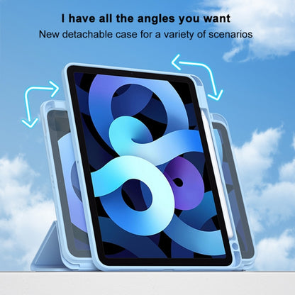 Rotatable Magnetic Detachable Leather Tablet Case with Pen Slot, For iPad mini 6 / mini 2024, For iPad Pro 12.9 2022 / 2021 / 2020, For iPad Pro 11 2022 / Air 10.9 2022, For iPad 10th Gen 10.9 2022
