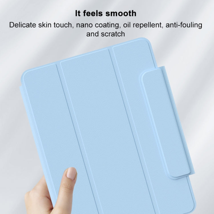 Rotatable Magnetic Detachable Leather Tablet Case with Pen Slot, For iPad mini 6 / mini 2024, For iPad Pro 12.9 2022 / 2021 / 2020, For iPad Pro 11 2022 / Air 10.9 2022, For iPad 10th Gen 10.9 2022