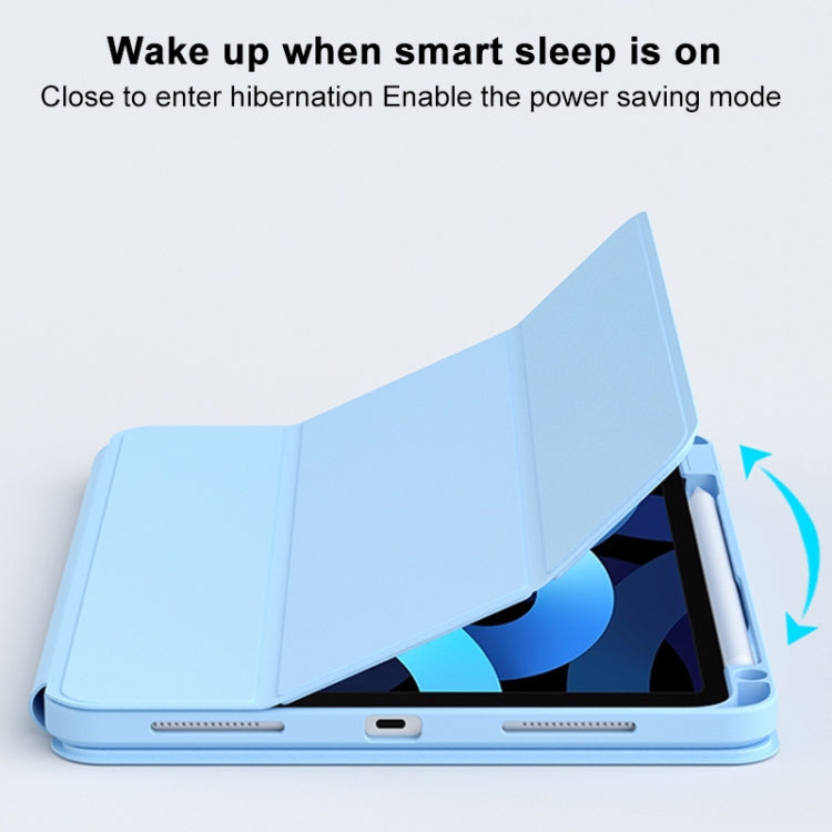 Rotatable Magnetic Detachable Leather Tablet Case with Pen Slot, For iPad mini 6 / mini 2024, For iPad Pro 12.9 2022 / 2021 / 2020, For iPad Pro 11 2022 / Air 10.9 2022, For iPad 10th Gen 10.9 2022