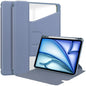 Transparent Rotation Smart Leather Tablet Case