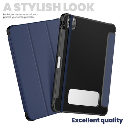 Carbon Fiber Leather Smart Tablet Case