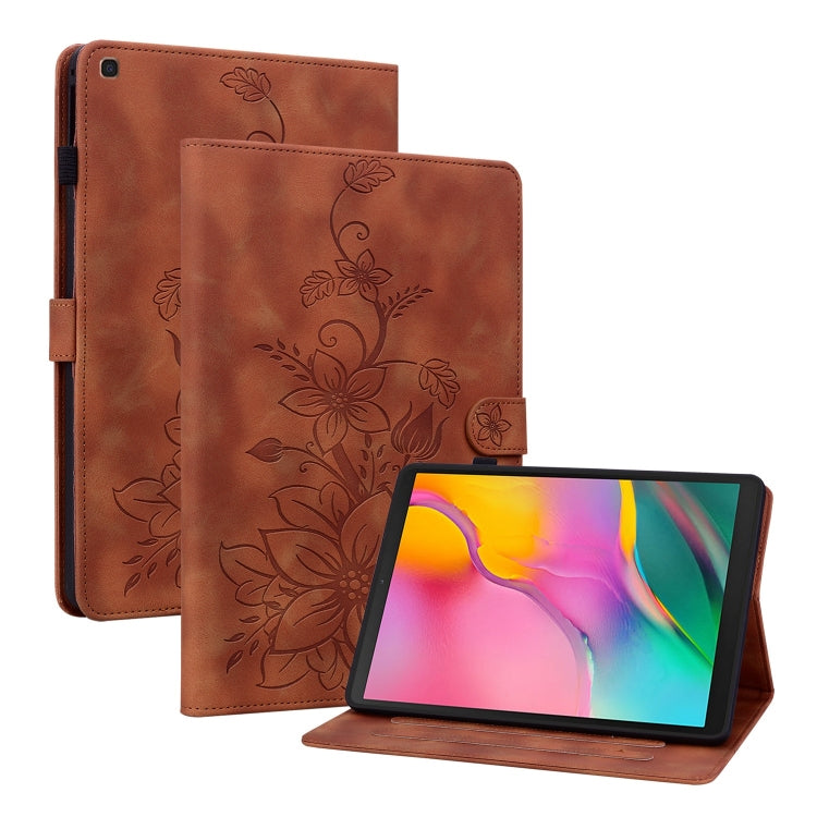 Lily Embossed Leather Tablet Case, Series 2