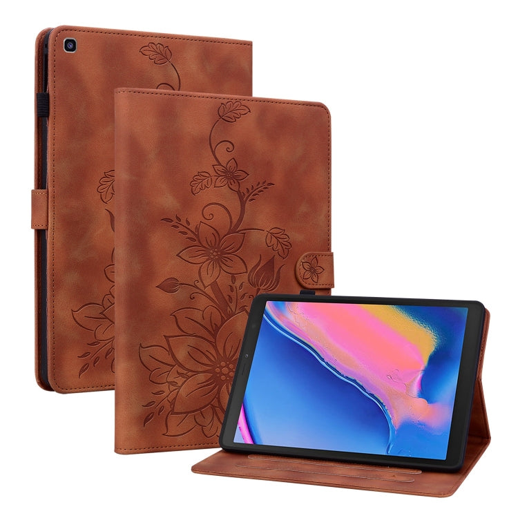 Lily Embossed Leather Tablet Case, Series 2