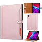 Calf Texture Double Fold Clasp Horizontal Flip Leather Smart Tablet Case