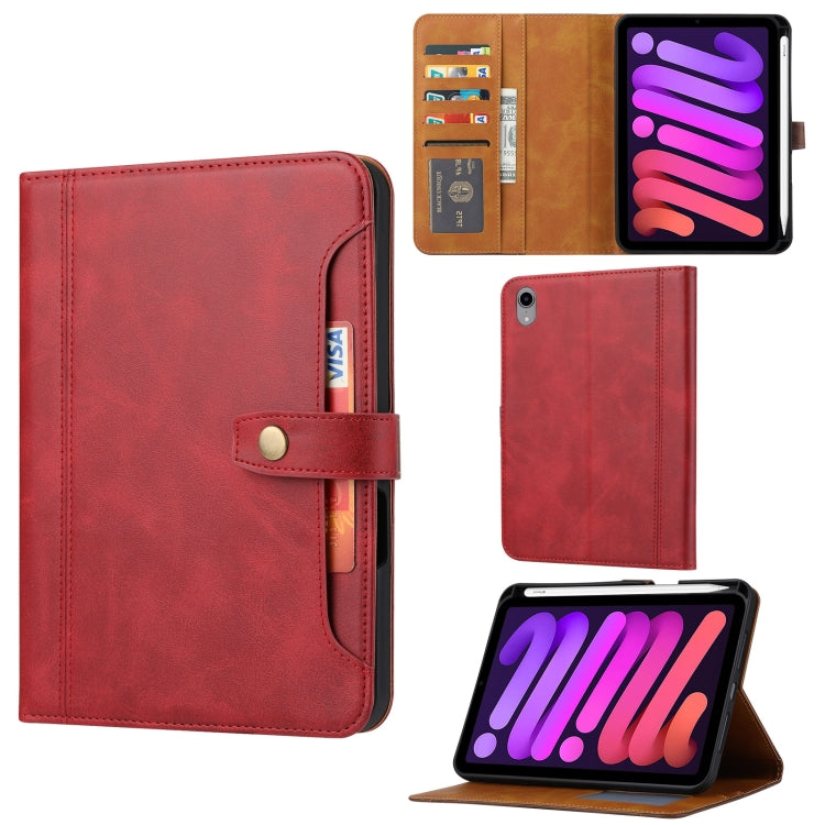 Calf Texture Double Fold Clasp Horizontal Flip Leather Smart Tablet Case, For iPad Pro 13 2025 / 2024, For iPad Pro 11 2025 / 2024, For iPad mini 2024