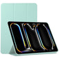 Double-sided Clip Non-buckle Magnetic PU Smart Tablet Case