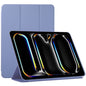 Double-sided Clip Non-buckle Magnetic PU Smart Tablet Case