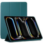 Double-sided Clip Non-buckle Magnetic PU Smart Tablet Case